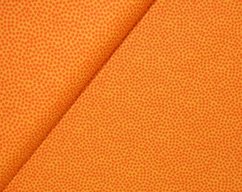 0,5 x 1,47 m DOTTY 100% coton COTON pois col orange. 423 Eco-TEX@ A18-1158 Hohenstein