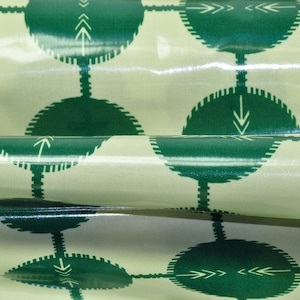 0.25 M Oilcloth heirloom Joel Dewberry Green image 1