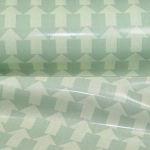 0.25 m x 0.75 m nappe en pla THIS WAY dusty mint image 1