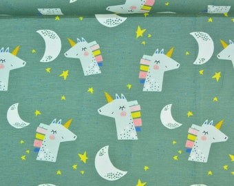 0,5 x 1,5 m Fräulein von Julie JERSEY LICORNE salve/multi FVJ - 3486