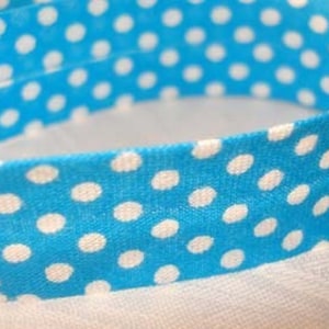 3 m bias binding with white dots image 1