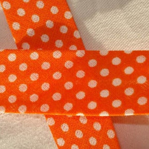 3 m bias binding with white dots image 4