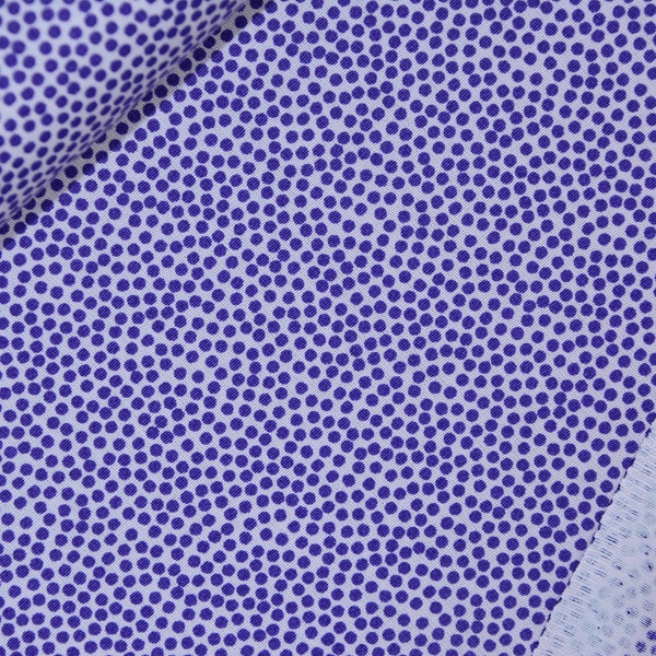 0,5 x 1,47 m DOTTY 100 % Baumwolle COTTON dots flieder col. 641 Standard 100 by ÖEKO-Tex