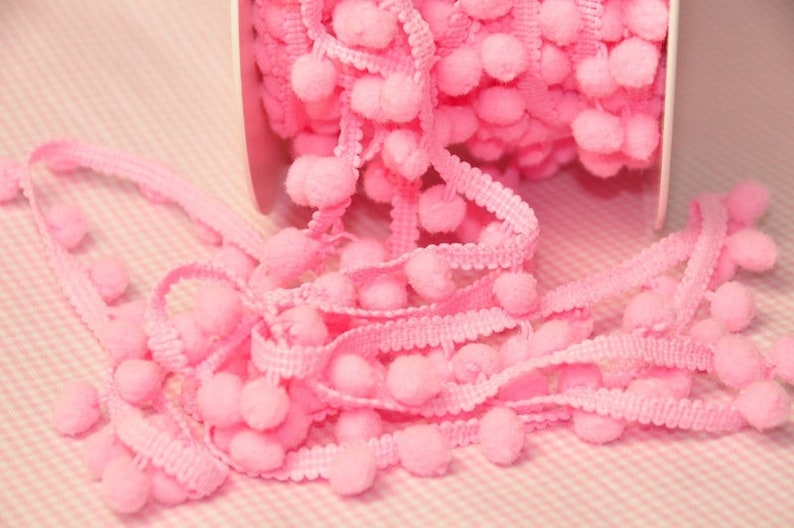 2 m MIDI-POMPONS in pink image 4