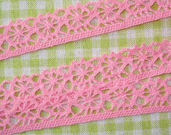 2 m crochet presque pink