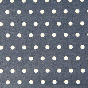 0,25 x 0,75 m POINTS enduite bleu/blanc LEONA cotton/acrylique 100 % CO acryl image 4