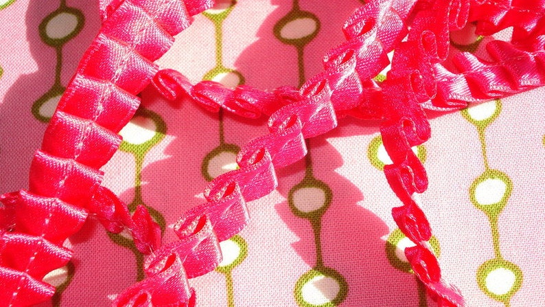 1 m ribbon plissé, frill image 3