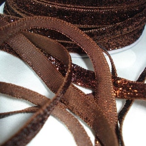 2 m LUREX RIBBON brown 画像 3