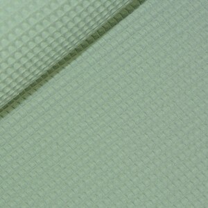 0.5 x 1.52 m NELSON waffle lpique WAFFEL PIQUÉ emerald 100% CO col. 100266 image 4