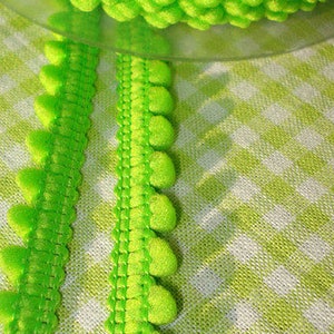 2 m mini bobble braid in green image 2