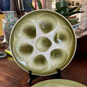 Vintage Oyster Plate by Moulin des Loups Orchies France - Sold Separately