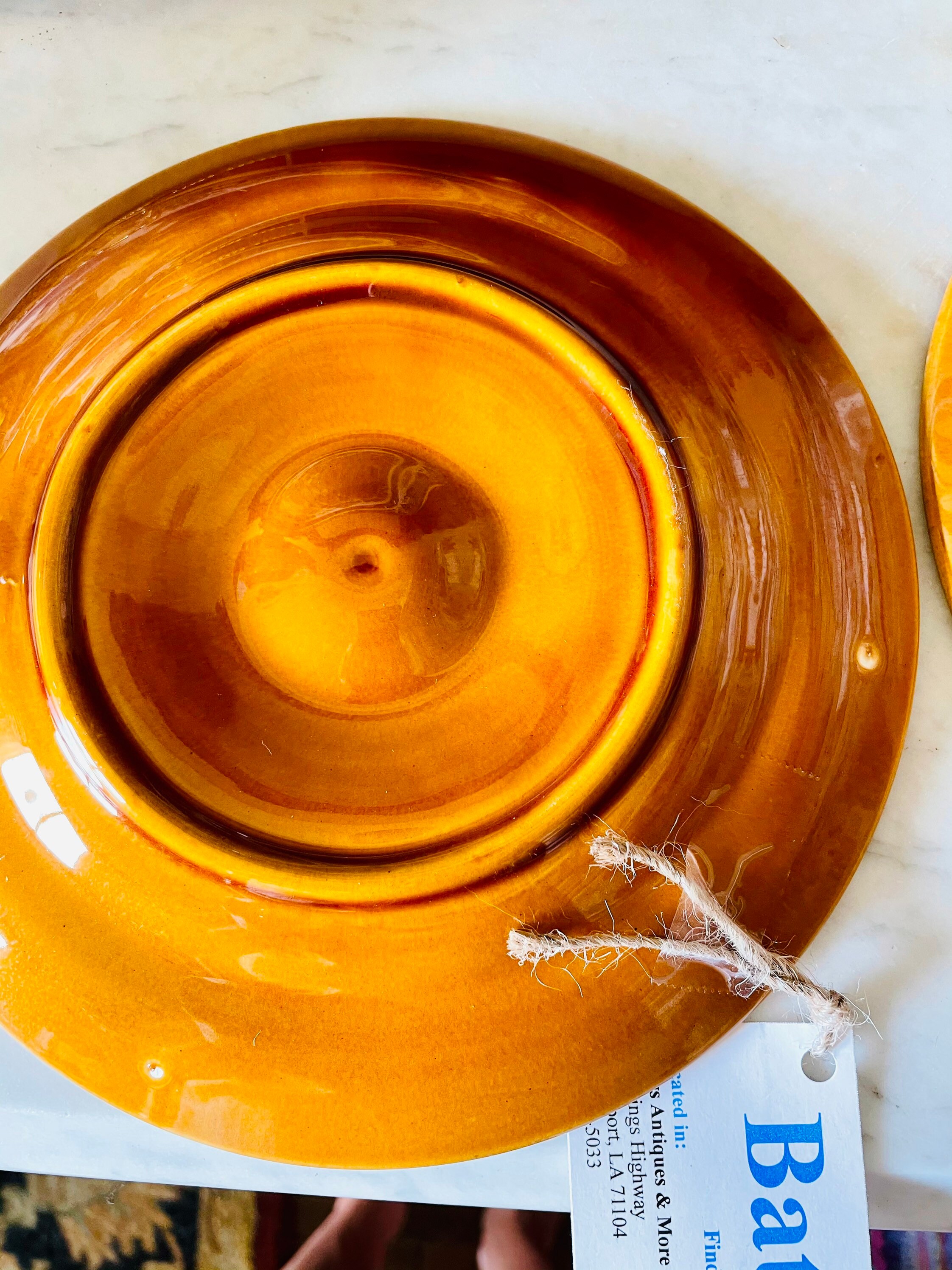 Majolica Style MCM Oyster Escargot or Cockle Plates Etsy