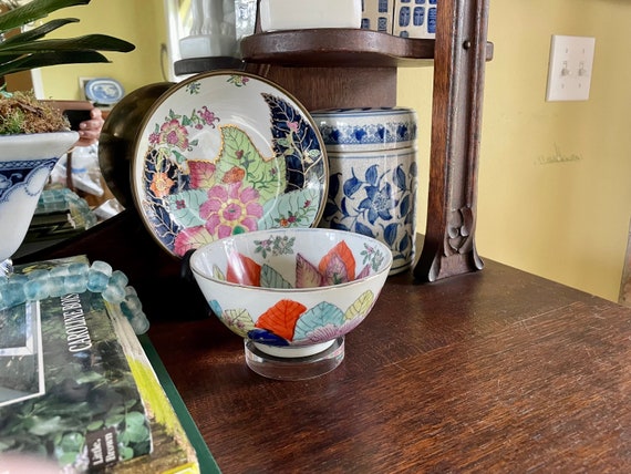 tobacco leaf pottery Of all the 18th century dinner patterns Tobacco Leaf_ The Shops at