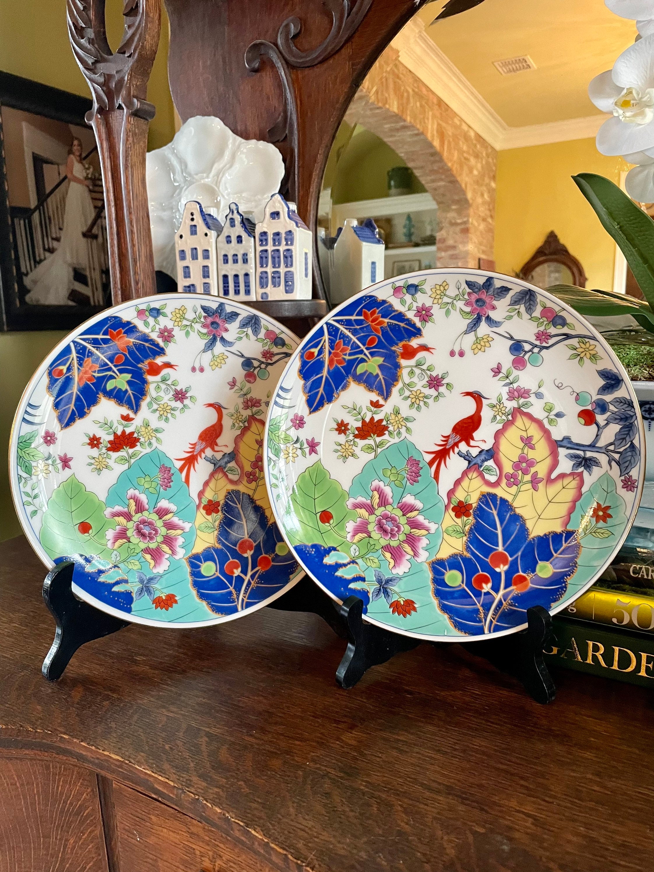 mottahedeh tobacco leaf dinner plate Mottahedeh Tobacco Leaf Dinner Plates