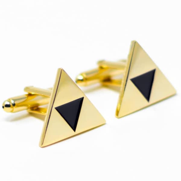 Boutons de manchette Légende de Zelda Triforce