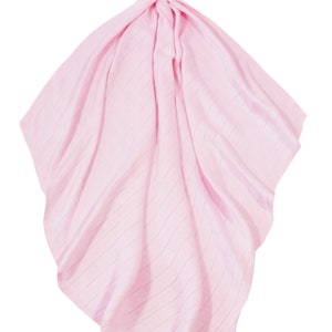 Muslin bamboo baby blanket / Bamboo Swaddle Classic 75x75 image 7