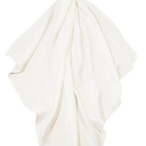 Muslin bamboo baby blanket / Bamboo Swaddle Classic 75x75 image 2