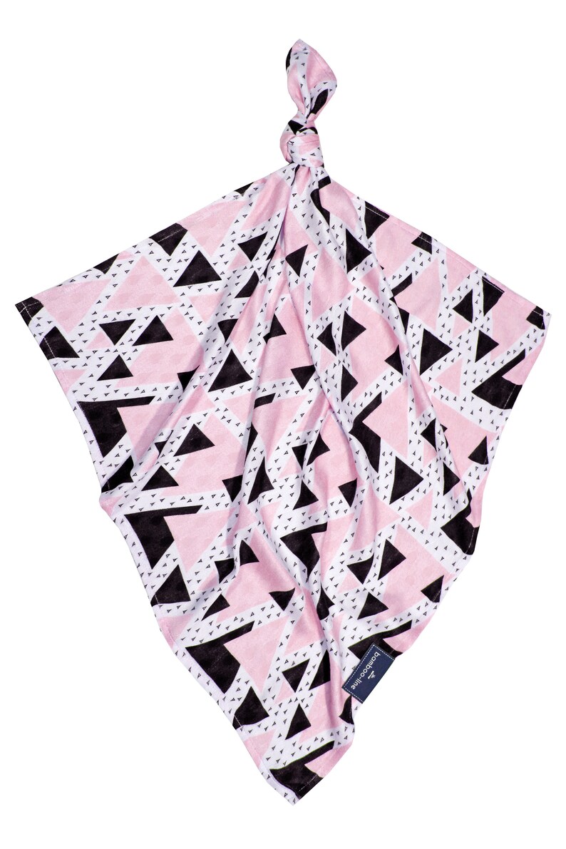 Langes mousseline de bambou Triangles mint image 7