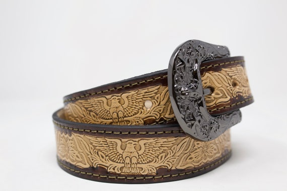 Eagle Handtooled Belt, (1.5 display picture 2