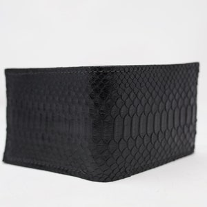 Cartera Serpiente Negra