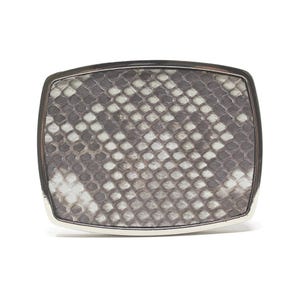 Snake Belt Buckle, Exotic Belt Buckle, ( 1.5&#39;&#39;) Removable Western Buckle