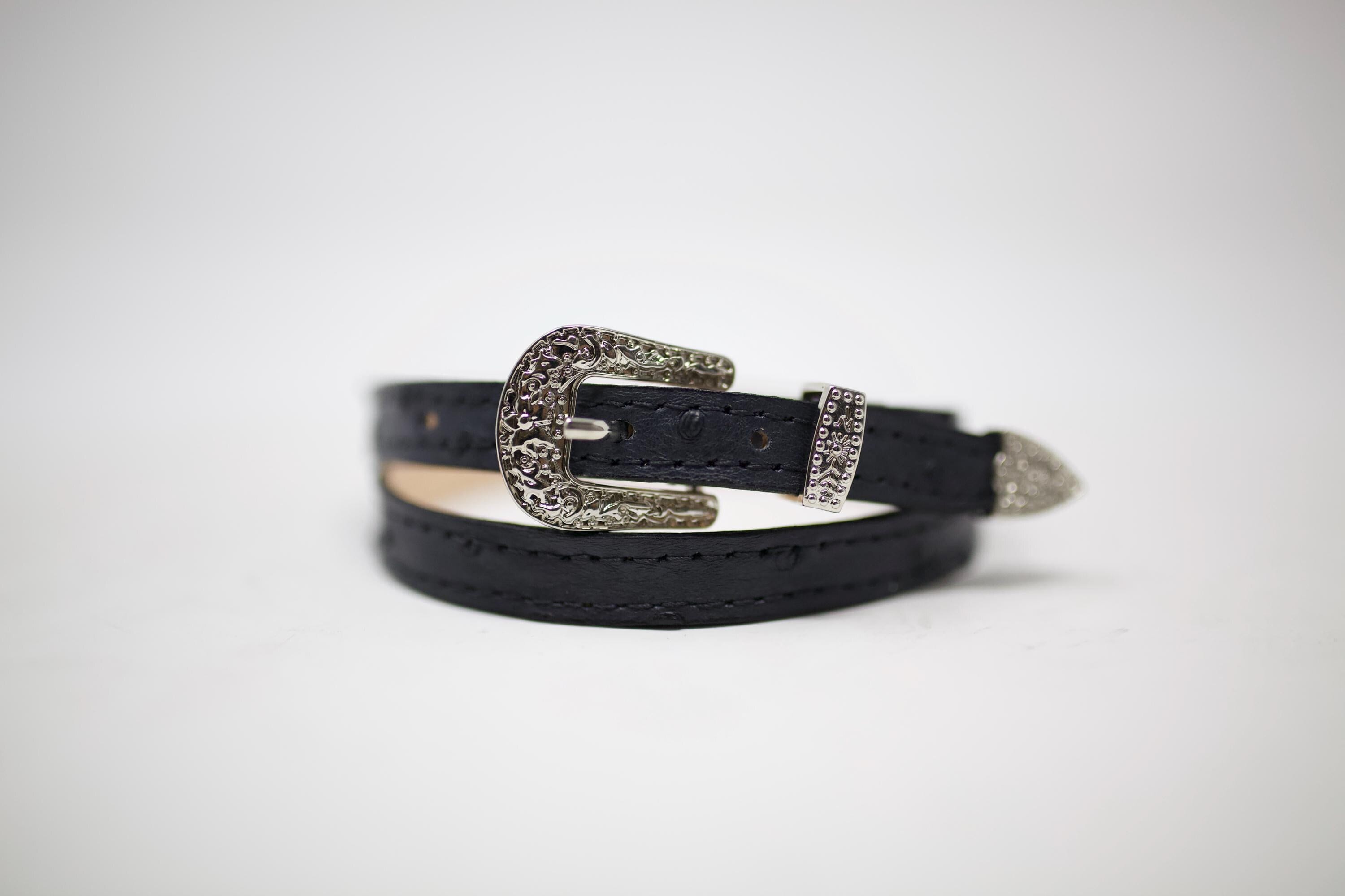 Ostrich Leather Belt Women - Etsy