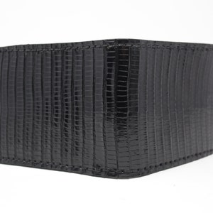 Cartera Lagarto Negra