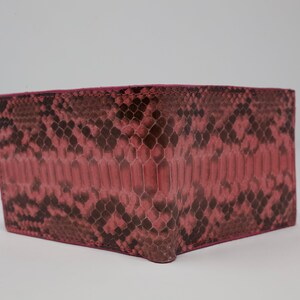 Cartera Serpiente Esmaltada Rosa