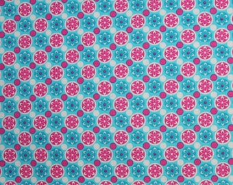 Stoff Retro Blumen, Retrostoff Blumen, Stoff Blumen, Stoffe Retro, Stoff Patchwork