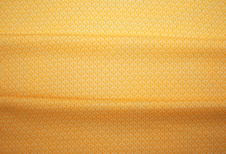 Stoff Retro gelb, Stoffe Vintage, Stoffe Retro gelb, Stoff grafische geometrische Muster image 1