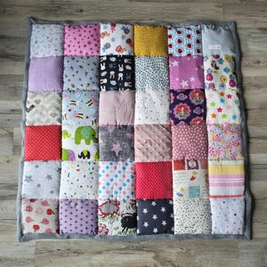Patchwork blanket in different designs