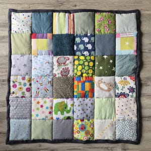 Patchworkdecke in unterschiedlichen Designs