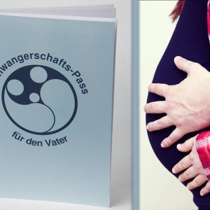 Schwangerschafts-Pass für Vater incl. Schutzhülle image 3