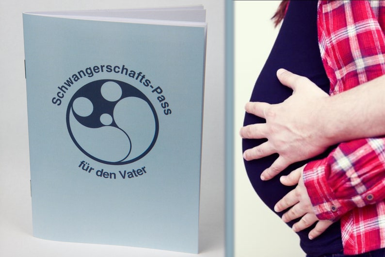 Schwangerschafts-Pass für Vater incl. Schutzhülle image 3