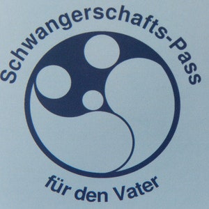 Schwangerschafts-Pass für Vater incl. Schutzhülle