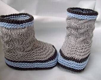 Babyschuhe, Babystiefel,gestrickt