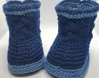 Babyschuhe, Babystiefel,gestrickt