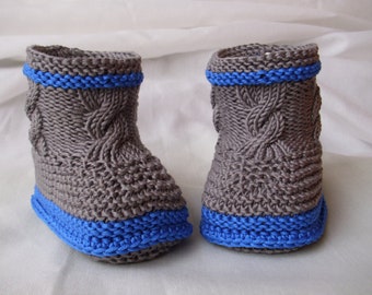 Babystiefel,gestrickt