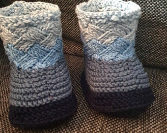 Babyschuhe, Babystiefel,gestrickt