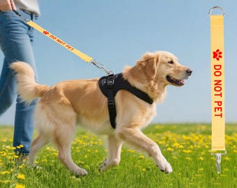 Personalized Dog Leash Tag:Durable Pet Leash Extension Supplies