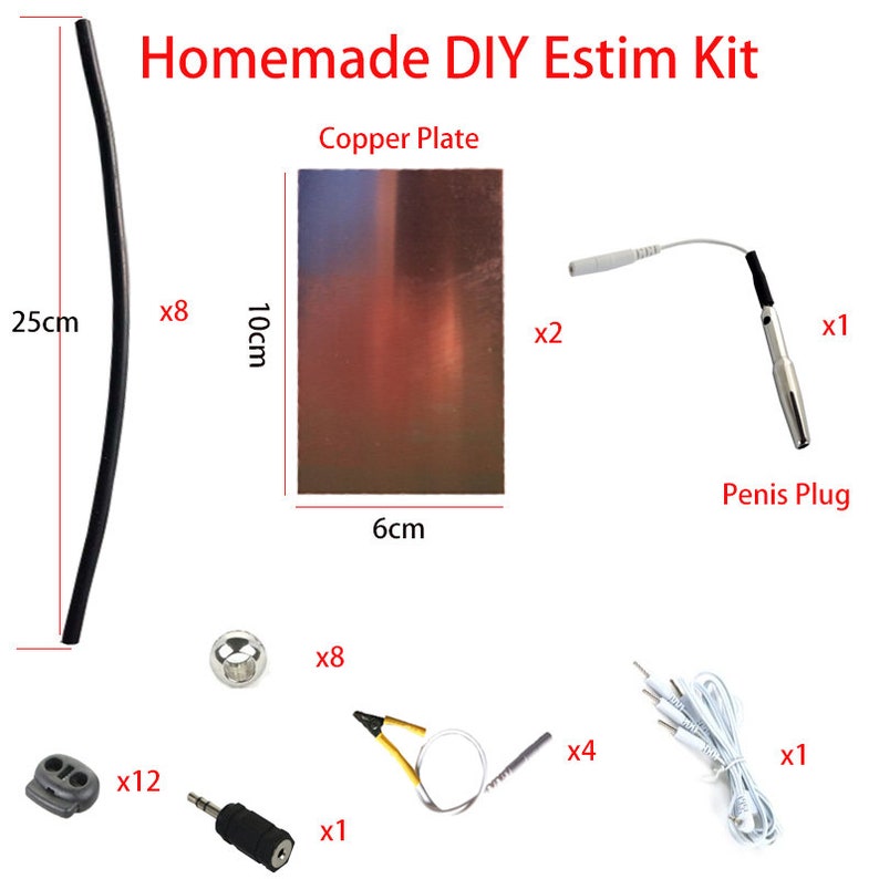 Homemade Estim DIY Electric Shock Combination Kit for Adult Etsy