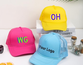 Benutzerdefinierte Trucker-Hut, Braut-Kader-Hut, personalisierte Fernlastwagenhut, Team-Spaßhut, Gruppen-Tracker-Hüte, Junggesellinnenabschiedshüte, Akzeptieren des Logos Kundenspezifisch