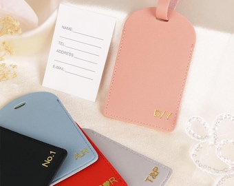 Personalized leather luggage tag,Personalized travel gift,Party Favors,Custom Monogram Luggage tags,Groomsmen gift,Leather accessories