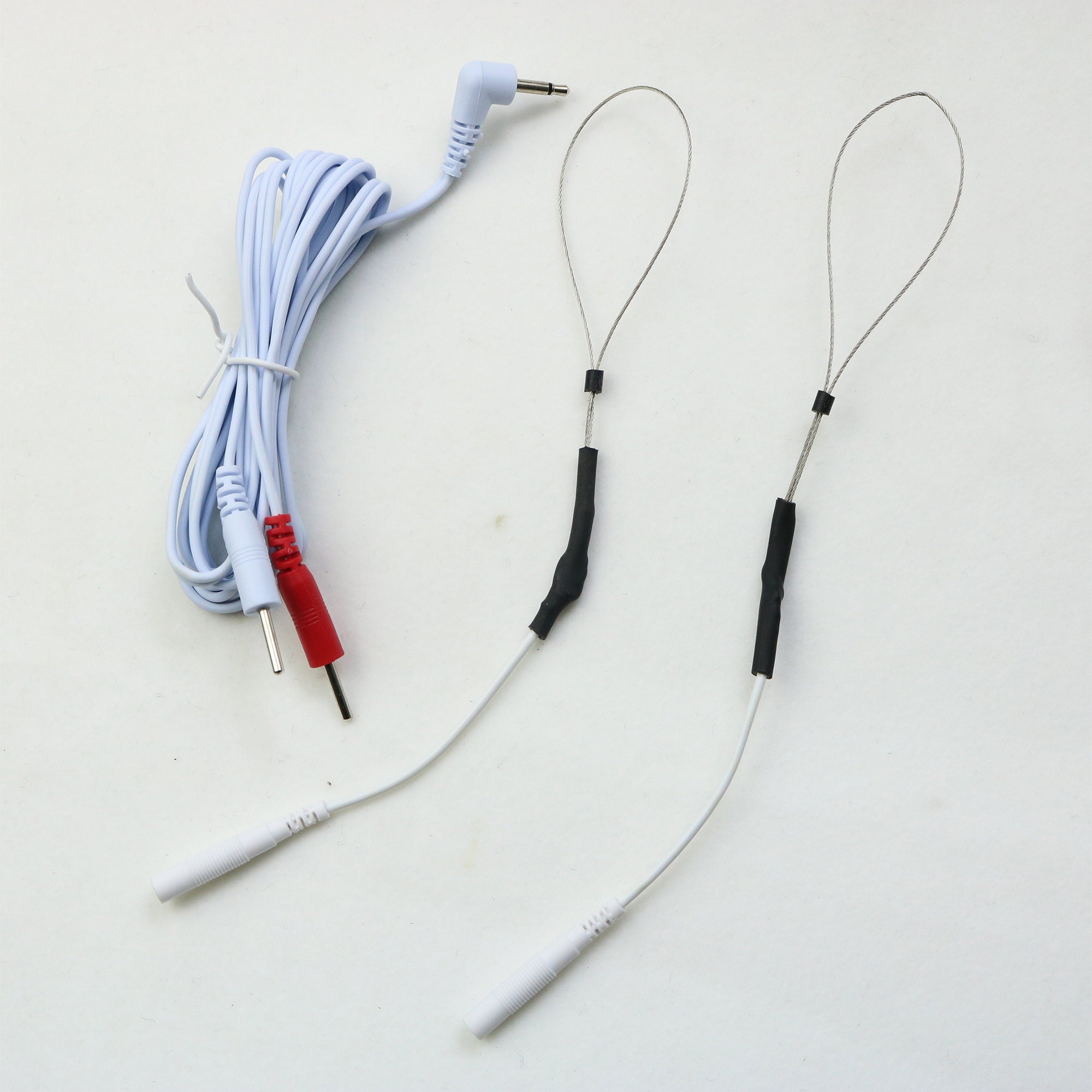 Estim Loop Electrode Set Adjustable Cock Ring Soft Steel Wire Etsy