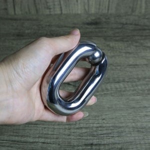 Male Soft Chastity Ring Scrotum Testicle Ball Stretcher CBT Enhancer for Men