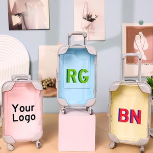 Custom Name Mini Suitcase,Girls Trip Travel Mini Suitcase,Party Favors,Hangover Recovery Kit,Mini Travel Kit,Custom Mini Suitcase With Logo