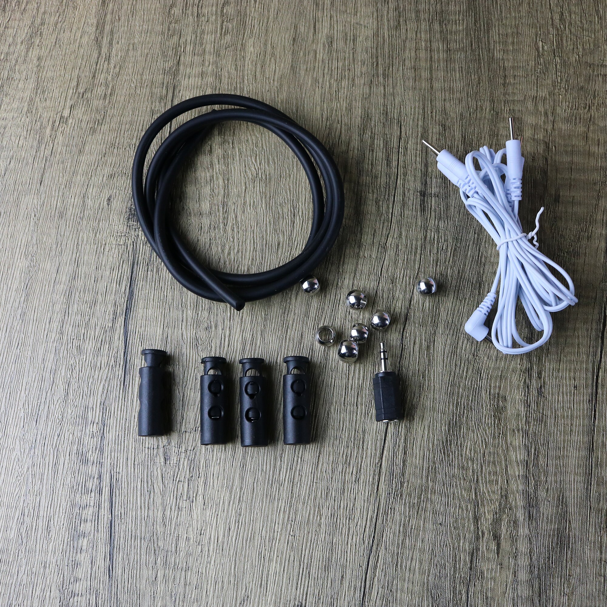 Men Homemade Estim Electrode Set 2x6mm Conductive Rubber Tube Etsy