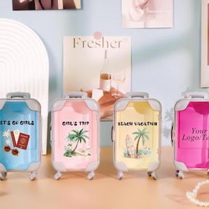 Personalized Pill Box,Travel Recovery Suitcase,Portable Mini Suitcase Hangover Kit,Girls Trip Party Favor,Bridesmaid Gift,Bachelorette Party