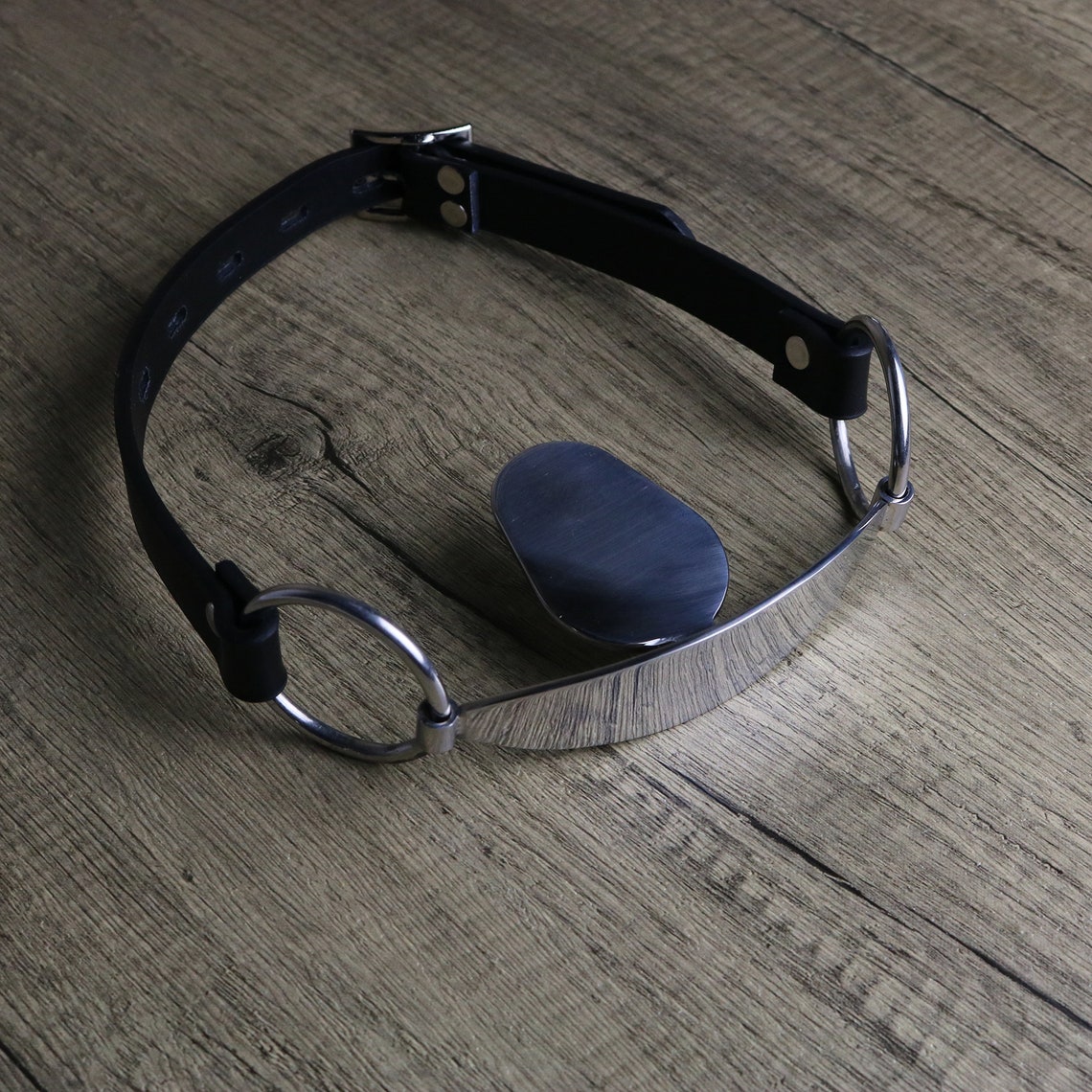 Stainless Steel Mouth Gag Lockable Bondage Restraint Gag Etsy