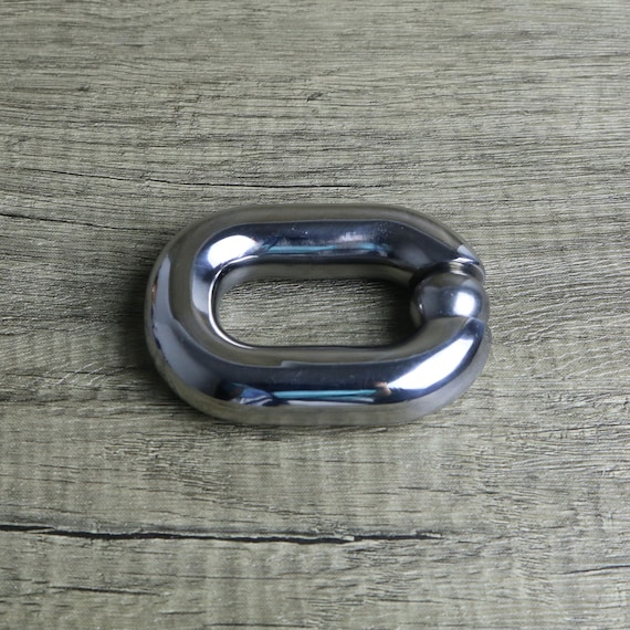 12 Sizes Cockrings Stainless Steel Ball Stretcher Scrotum Pendant